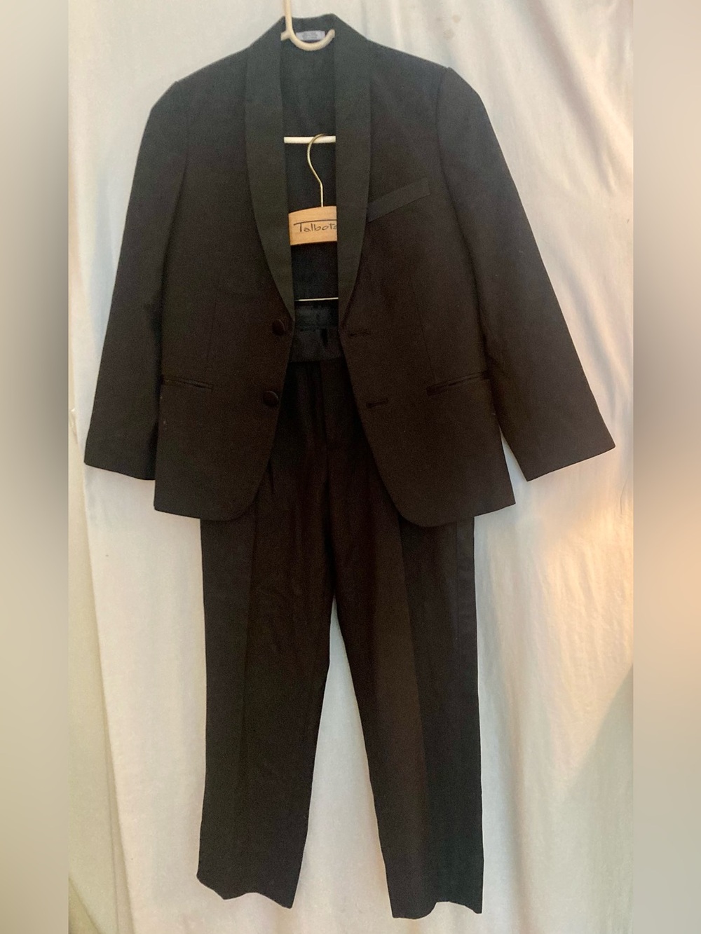 Calvin Klein Black Tuxedo Blazer & Trousers Size 10